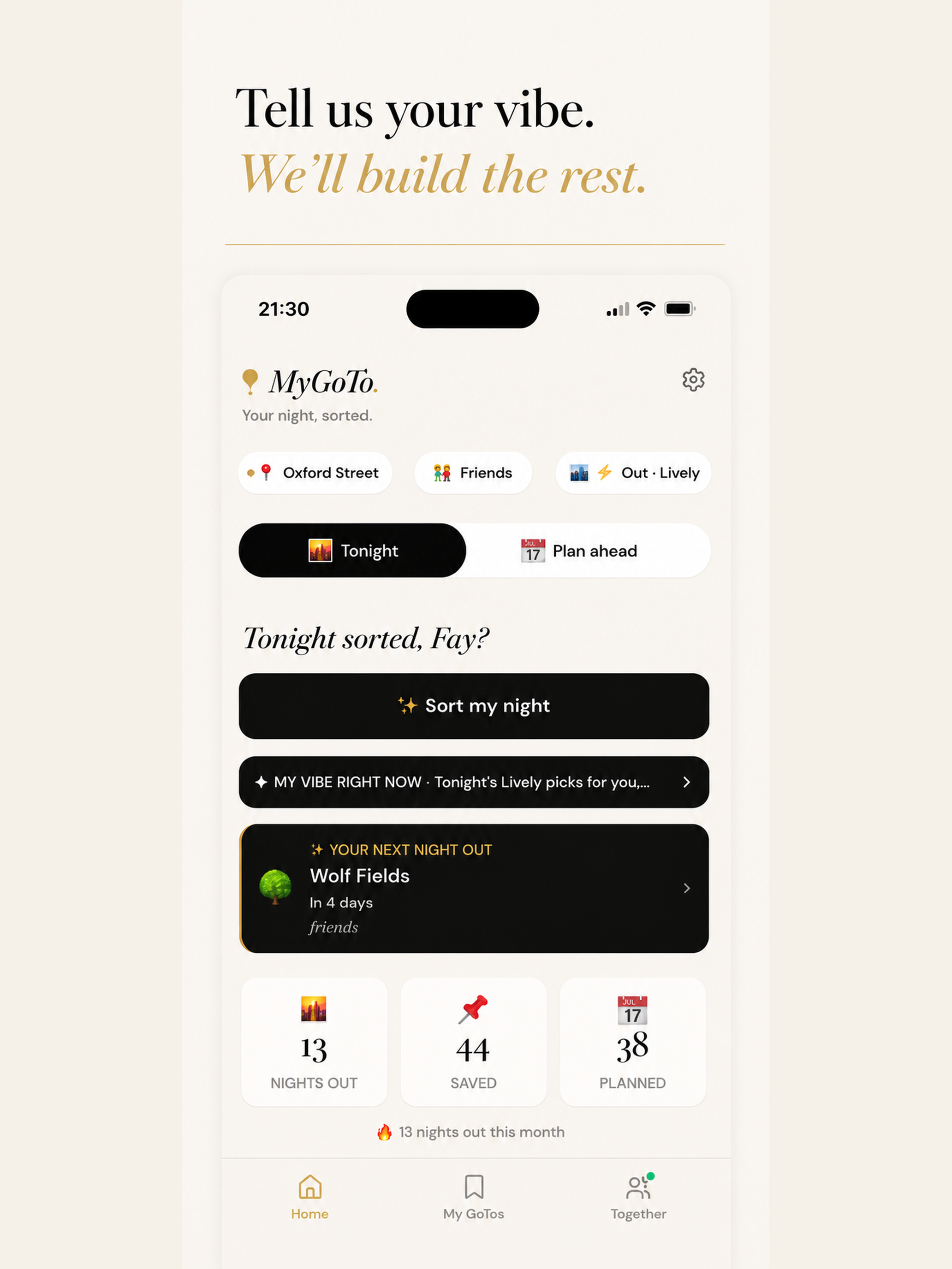 MyGoTo: Your Night, Sorted screenshot 7
