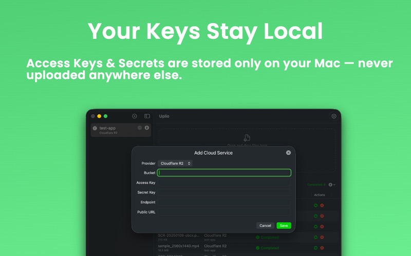 App screenshot