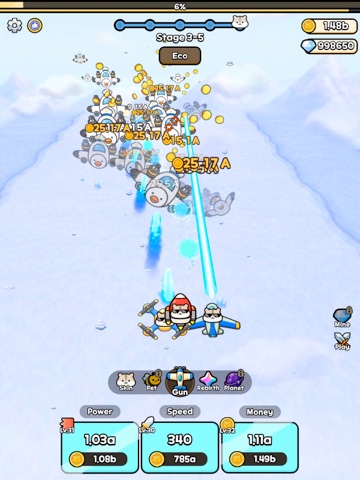 Hamster Squad : Idle RPG iPad screenshot