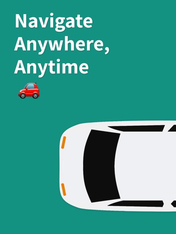 Real-Time Traffic & Navigation iPad screenshot