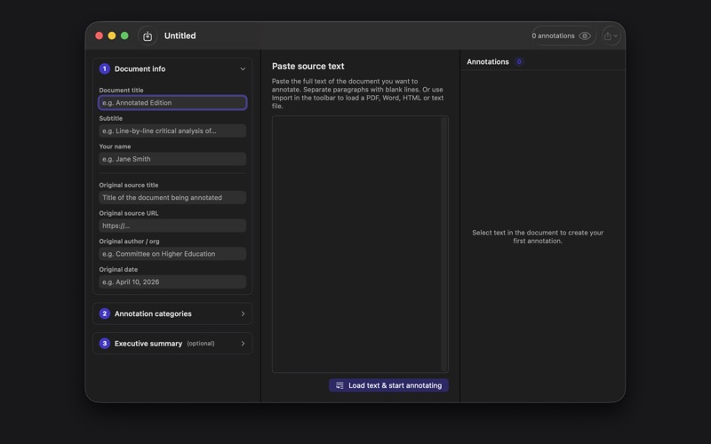 Rebuttinator screenshot