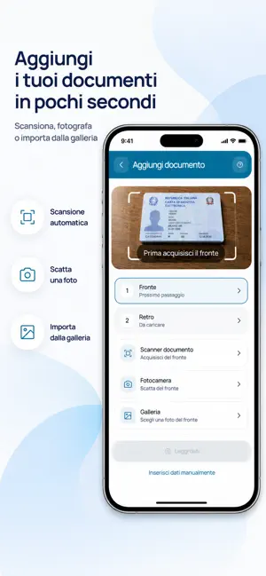 Identa: documenti e tessere screenshot 3