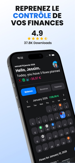 Subflow | Track subscriptions Screenshot 1 of 6