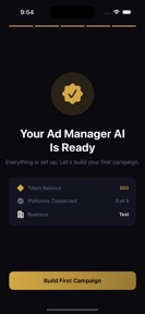 Ad Manager AI screenshot
