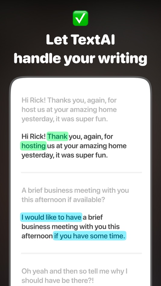 #3. TextAI - AI Texting Assistant (iOS) 来自: Engcraft, LLC
