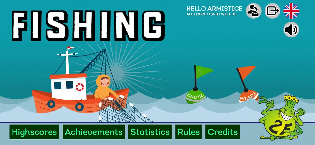 #1. Fishing - by Friedemann Friese (iOS) Által: BrettspielWelt