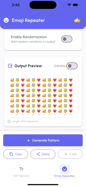 Text & Emoji Repeater screenshot 1