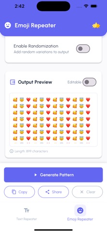 Text & Emoji Repeater screenshot