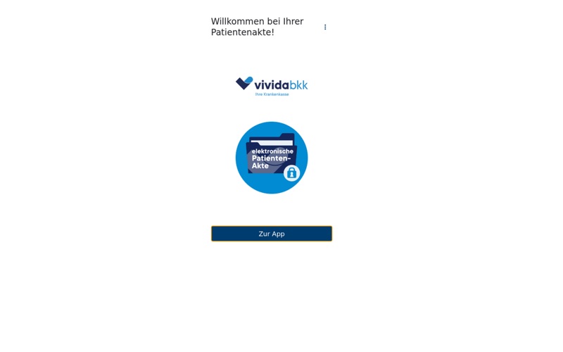 vivida bkk ePA Desktop app screenshot