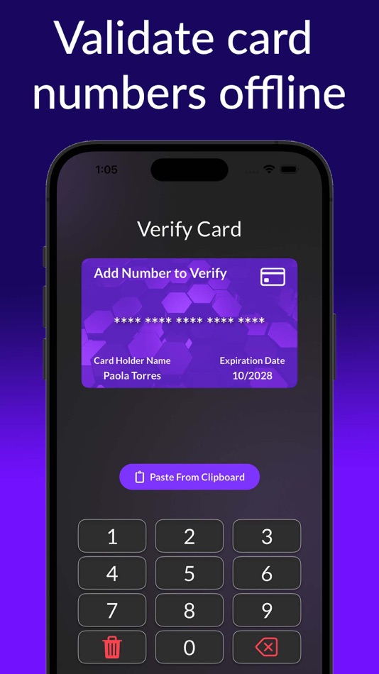 #3. iCardVerify - Card Validator (iOS) 由: Adel Abdelmaseih