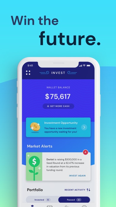 Fantasy Startup iPhone screenshot 1 - Education app