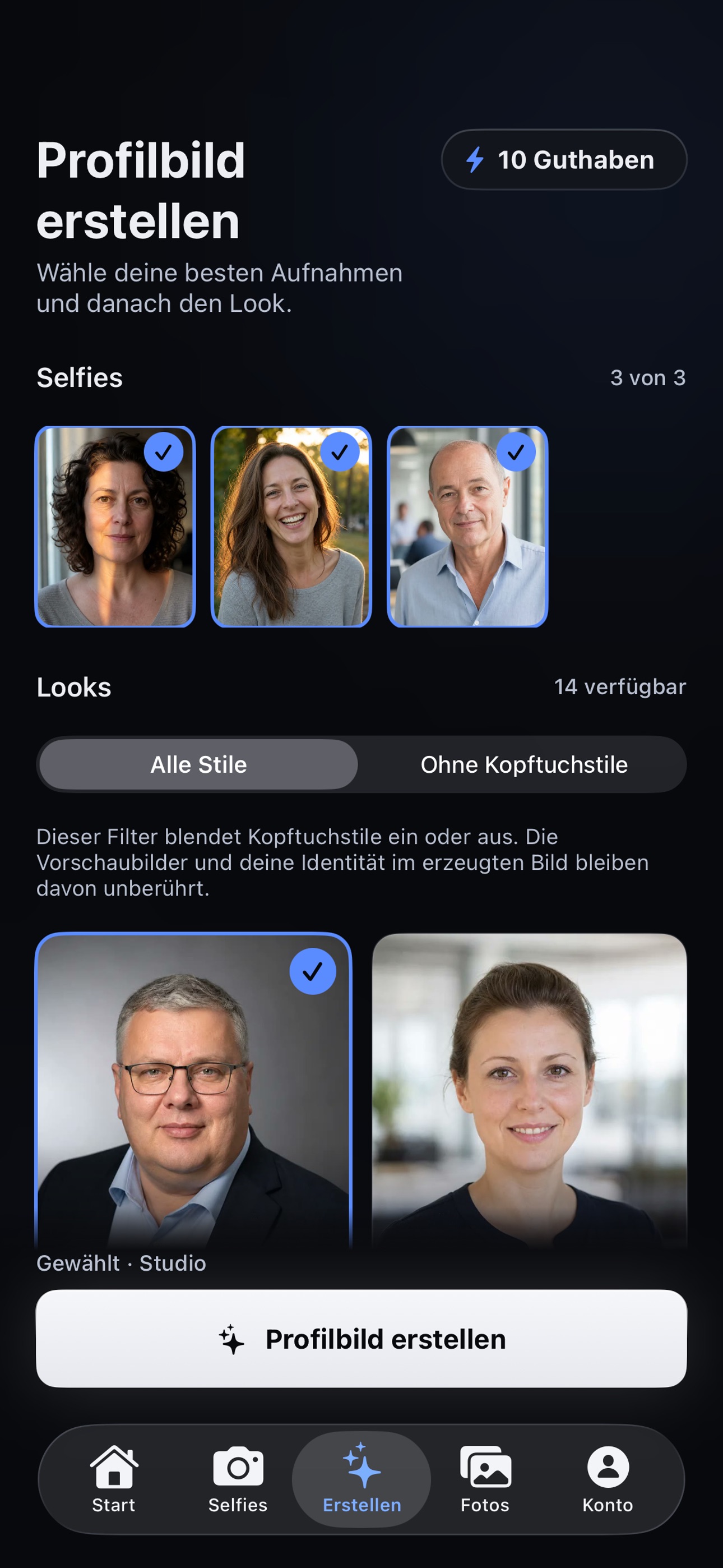 Screenshot 3 of Profilfoto KI
