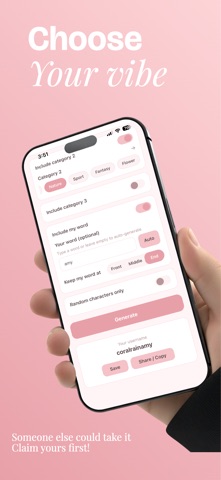 Pretty Username Generator Screenshot 5 of 5