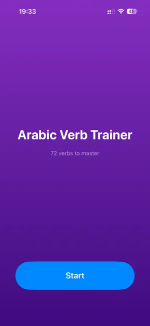 Arabic Verbs screenshot 1
