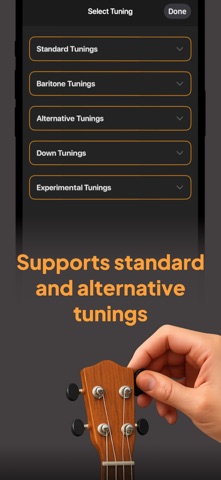 Ukulele Tuner App Screenshot 2 of 3