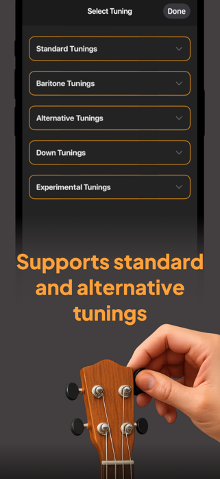 Ukulele Tuner App Screenshot 2 of 3