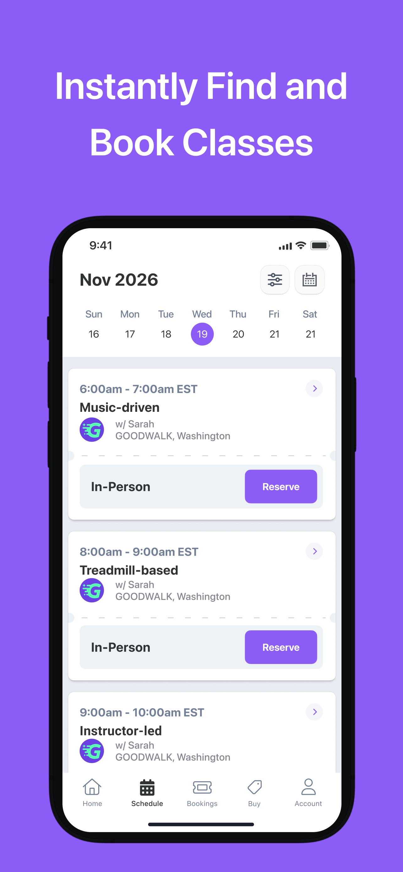 Screenshot 3 of GOODWALK: Walking Workouts