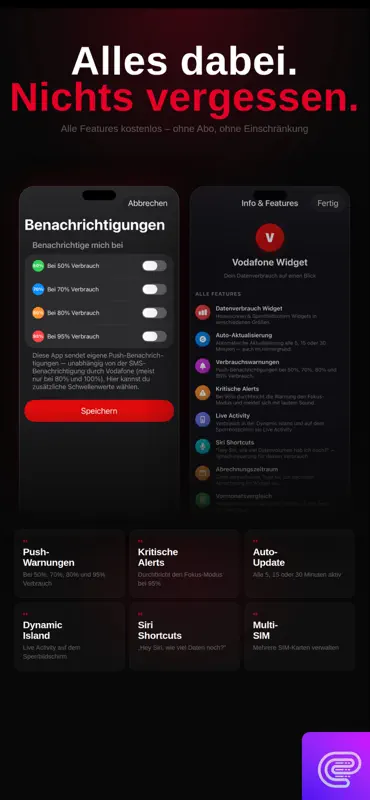 Vodafone Widget screenshot 3 of 3