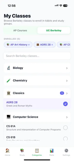 Tidbit - Never Cram Again! screenshot 4