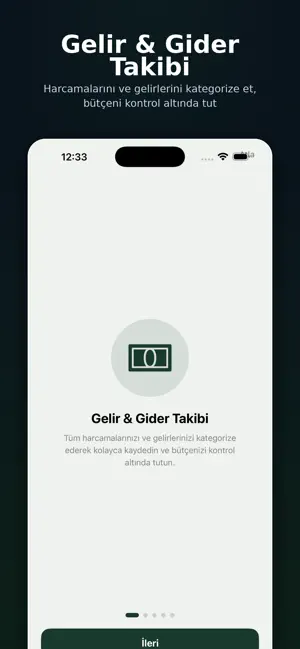 Cüzdanım – Gelir Gider Takibi screenshot 2