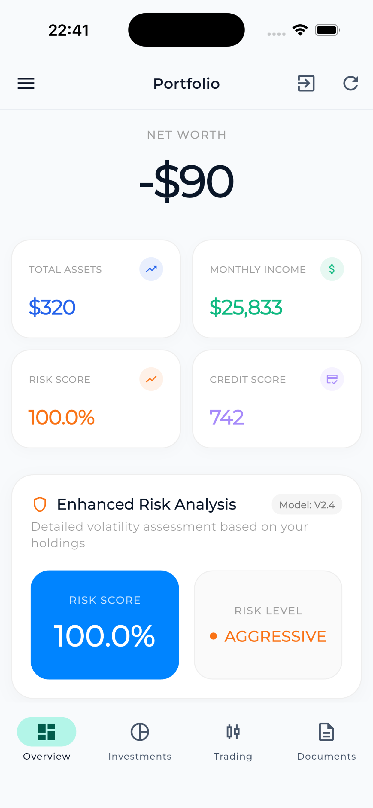 RiskInMind screenshot 5