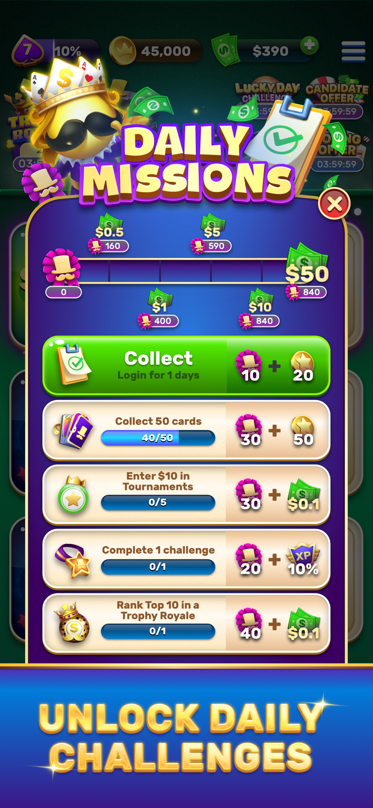 Solitaire Royale - Win Money screenshot 8