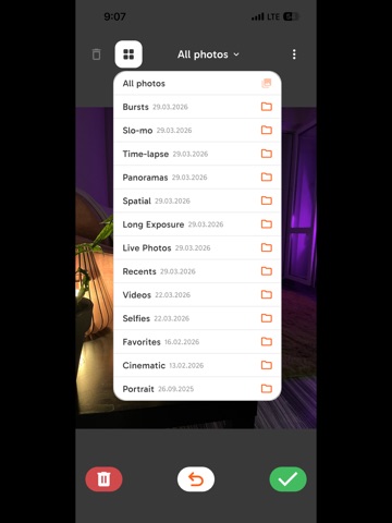 Swipe Photos Clean iPad screenshot
