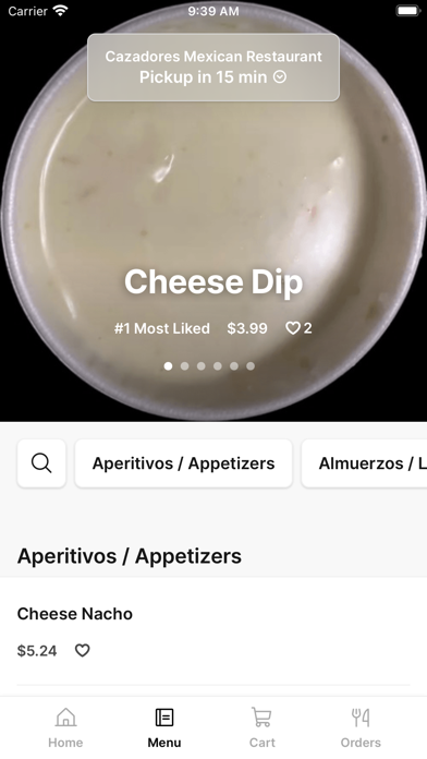 Cazadores Mexican To Go iPhone screenshot 2 - Food & Drink app