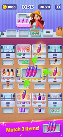 Makeup Sort 3D Puzzle Screenshot 2 of 4