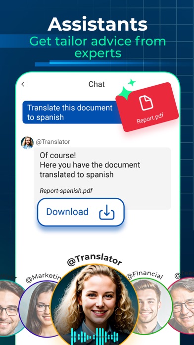 Screenshot #3 pour AI Chat PDF - Office docs bot