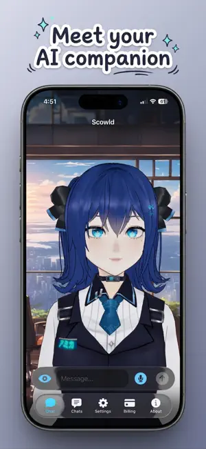 Scowld - AI Voice Companion screenshot 1