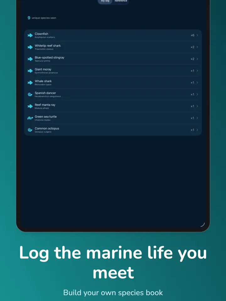 Bottomtime on iPad: screenshot 7 of 8