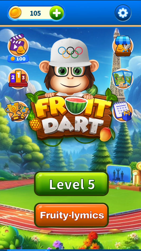 #1. Fruit Dart (iOS) 由: Shopsense Retail Technologies Limited