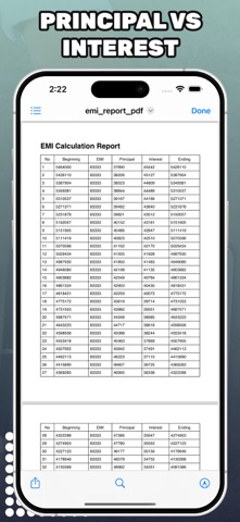 EMI Calculator - Loan Planner* Screenshot 6 of 6