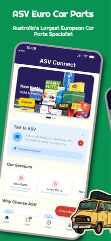 ASV Connect screenshot