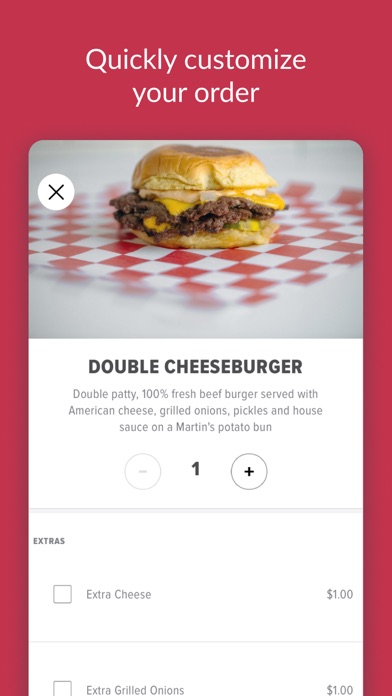 7th Street Burger iPhone screenshot 2 - Food & Drink app