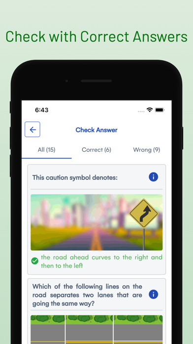 Michigan DMV Driver Test Prep Screenshot