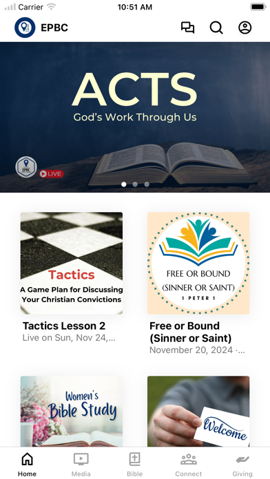 Screenshot #1 pour Elk Point Baptist Church