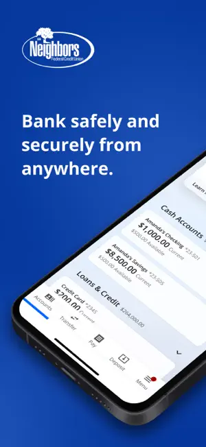 Neighbors FCU Mobile Banking screenshot 1
