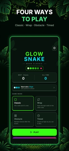 Glow Snake: Neon Classic Screenshot 1 of 4