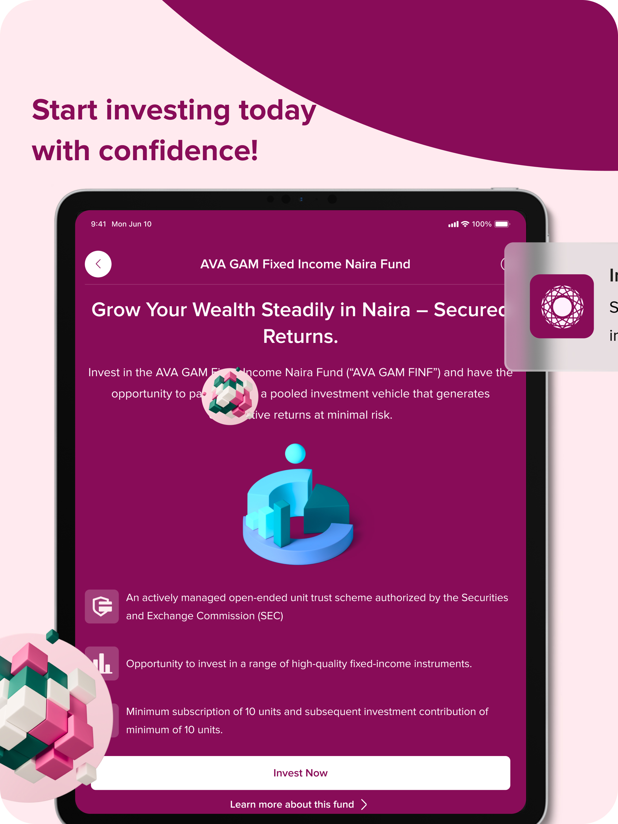 AVA: Invest, Save & Trade