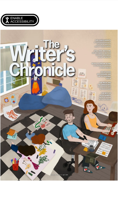 AWP Writer's Chronicle Screenshot