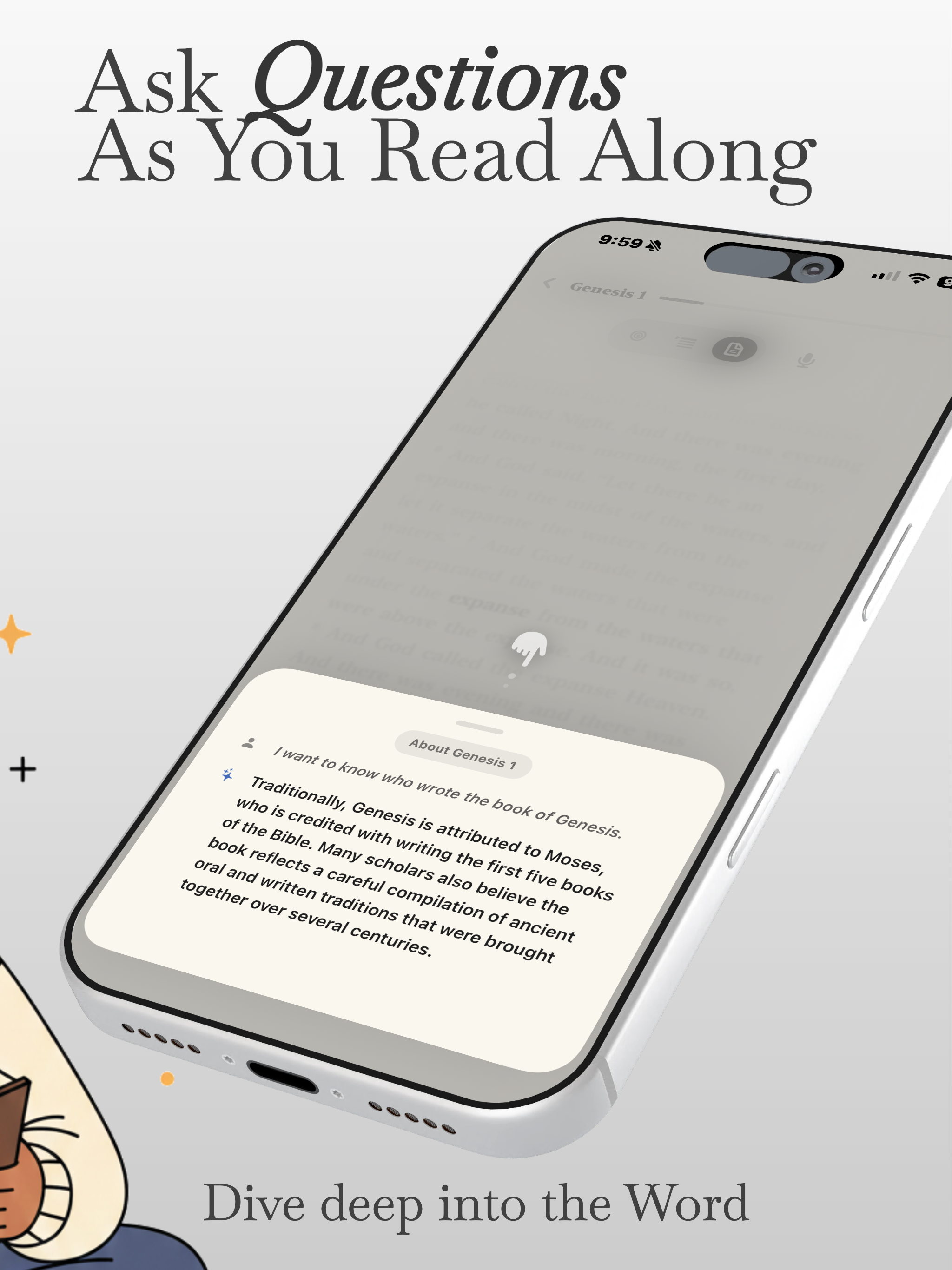 Berean: Listen & Ask AI Bible