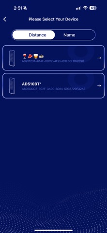 BLE Key App Screenshot 2 of 6