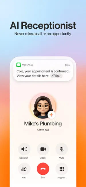 AI Receptionist screenshot 1