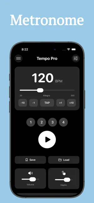 Metronome Tuner screenshot 2