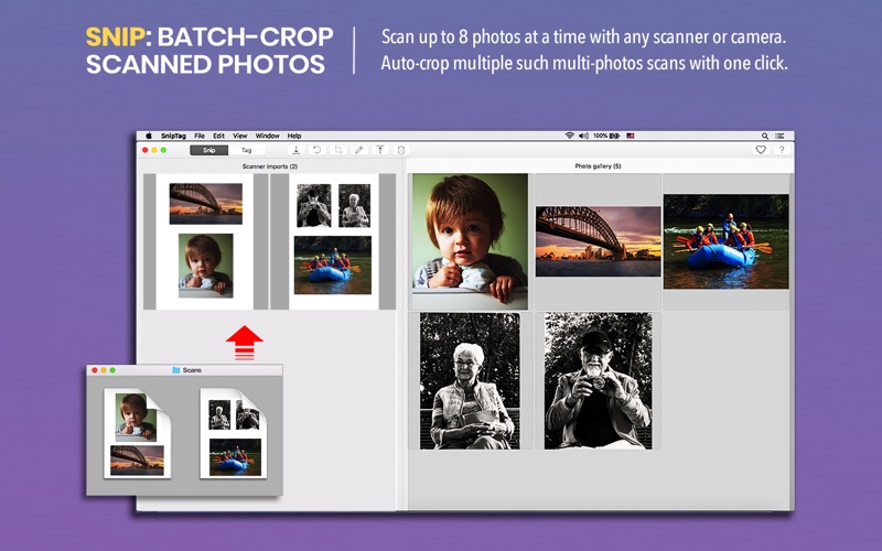 Screenshot #2 pour SnipTag: Crop, Caption Photos