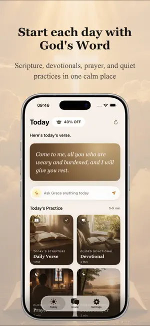 Abide – Bible Verse & AI Chat screenshot 1