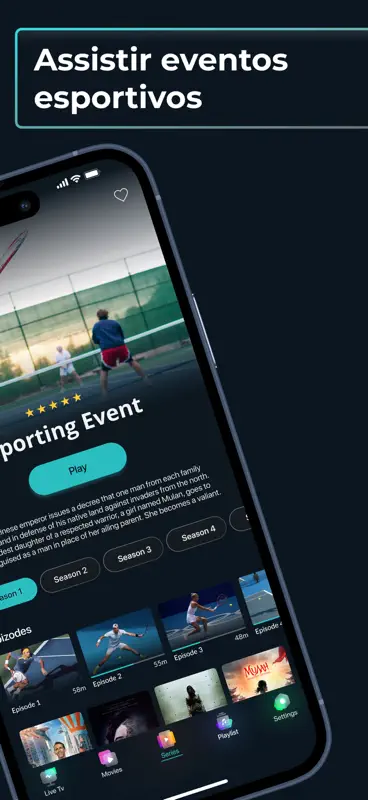 IPTVPlayer.io | m3u & Xtream screenshot 3 of 3