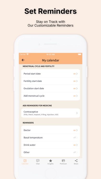 Selin: Your Period Tracker screenshot-3